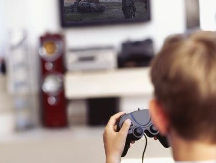 Playing Video Game