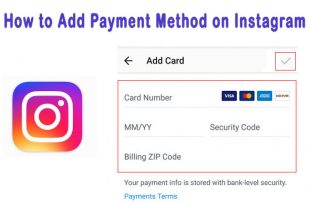 How to Add Payment Method on Instagram