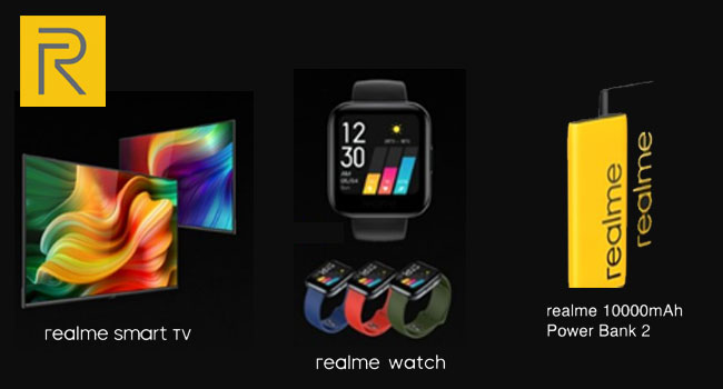 Realme SmartTv, Smart Watch