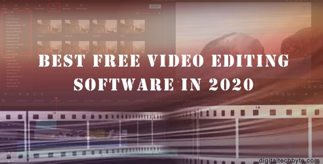 Top 10 Best Free Video Editing Software in 2020