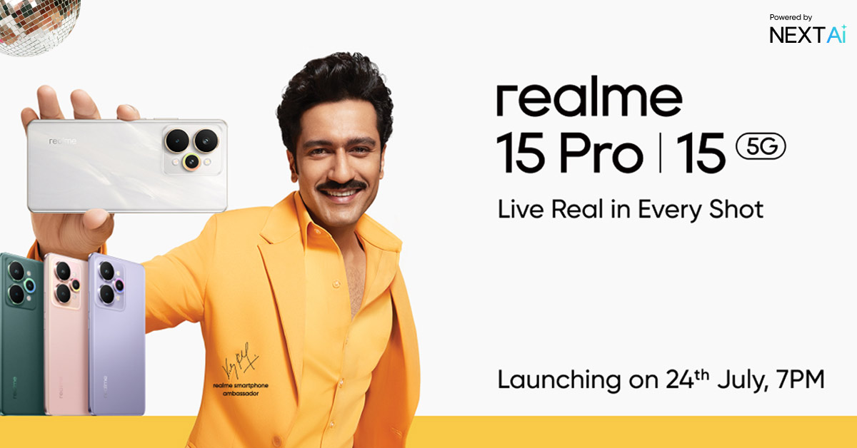 Realme 15 5G Series Launching in India on July 24: Full Specs, Pricing, and Features Revealed