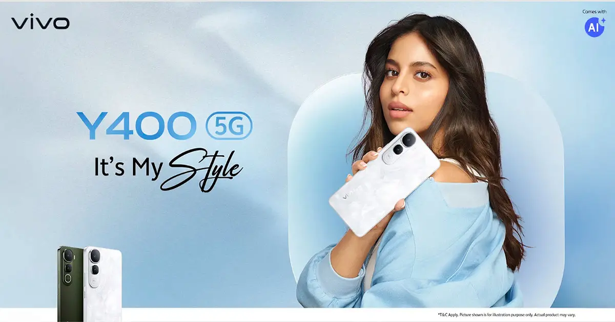 Vivo Y400 5G Launches in India: Snapdragon 4 Gen 2, Mammoth 6,000mAh Battery, and All You Need to Know