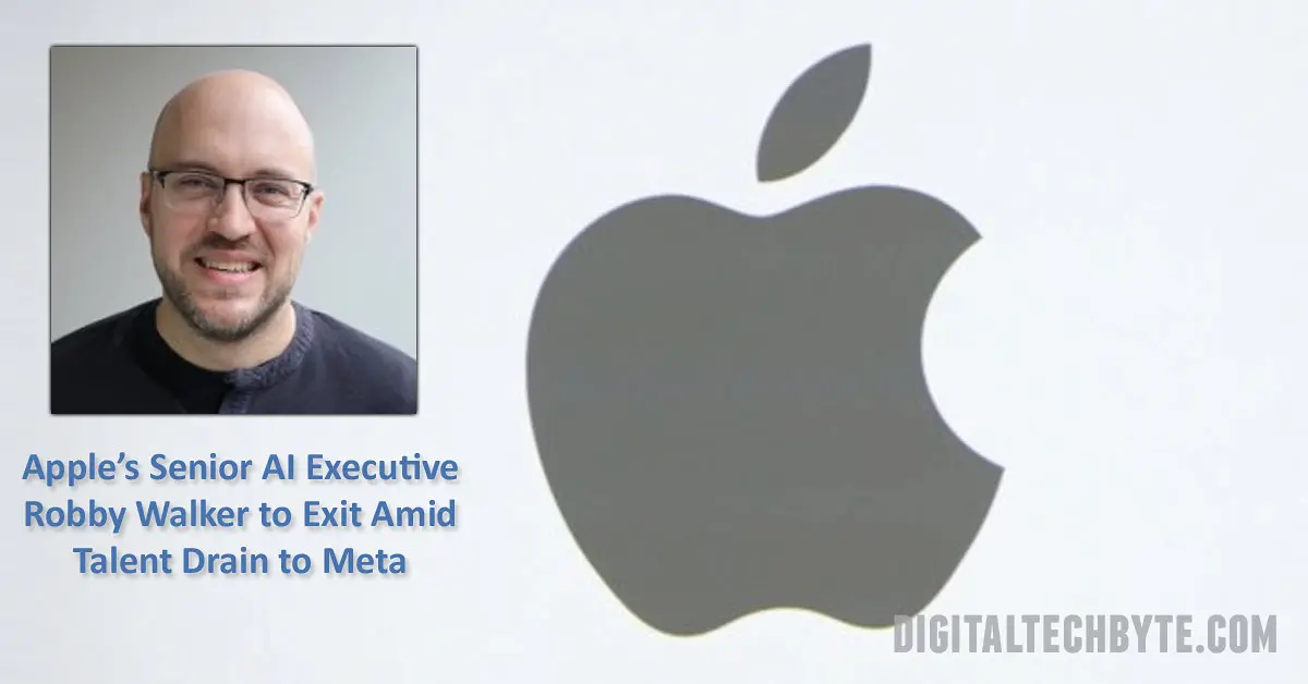Apple AI Exodus Deepens as Senior Executive Robby Walker Prepares to Leave Apple AI Exodus Deepens as Senior Executive Robby Walker Prepares to Leave