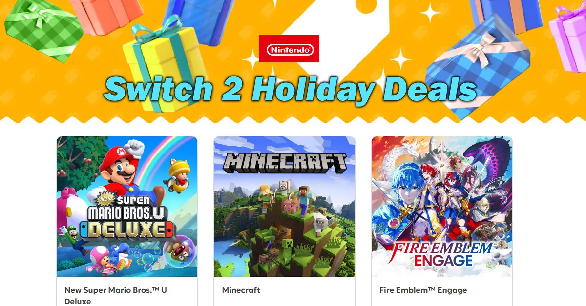 Nintendo Switch 2 Holiday Sale: Huge Discounts on Games and Bundles