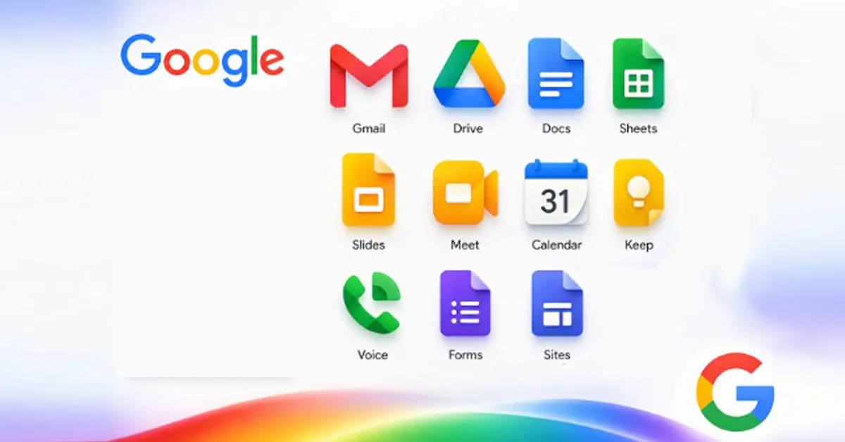 Google-Workspace app icons-2026