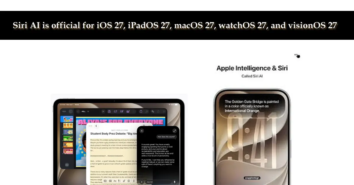 Siri AI Official for iOS 27: Apple’s Biggest Siri Upgrade at WWDC 2026