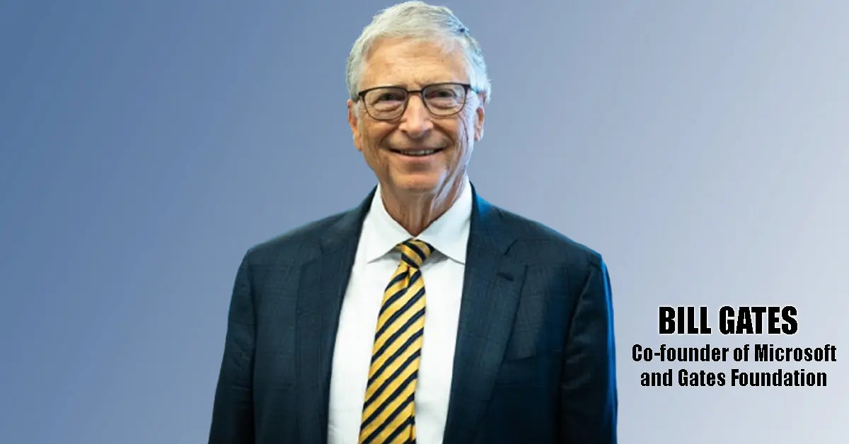 Bill-Gates Co-founding of Microsoft and Gates Foundation
